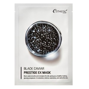 Masca din tesatura pentru fata cu extract de caviar negru